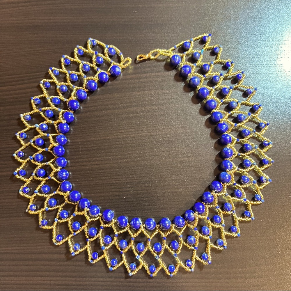 Handmade Lapis Lazuli Necklace